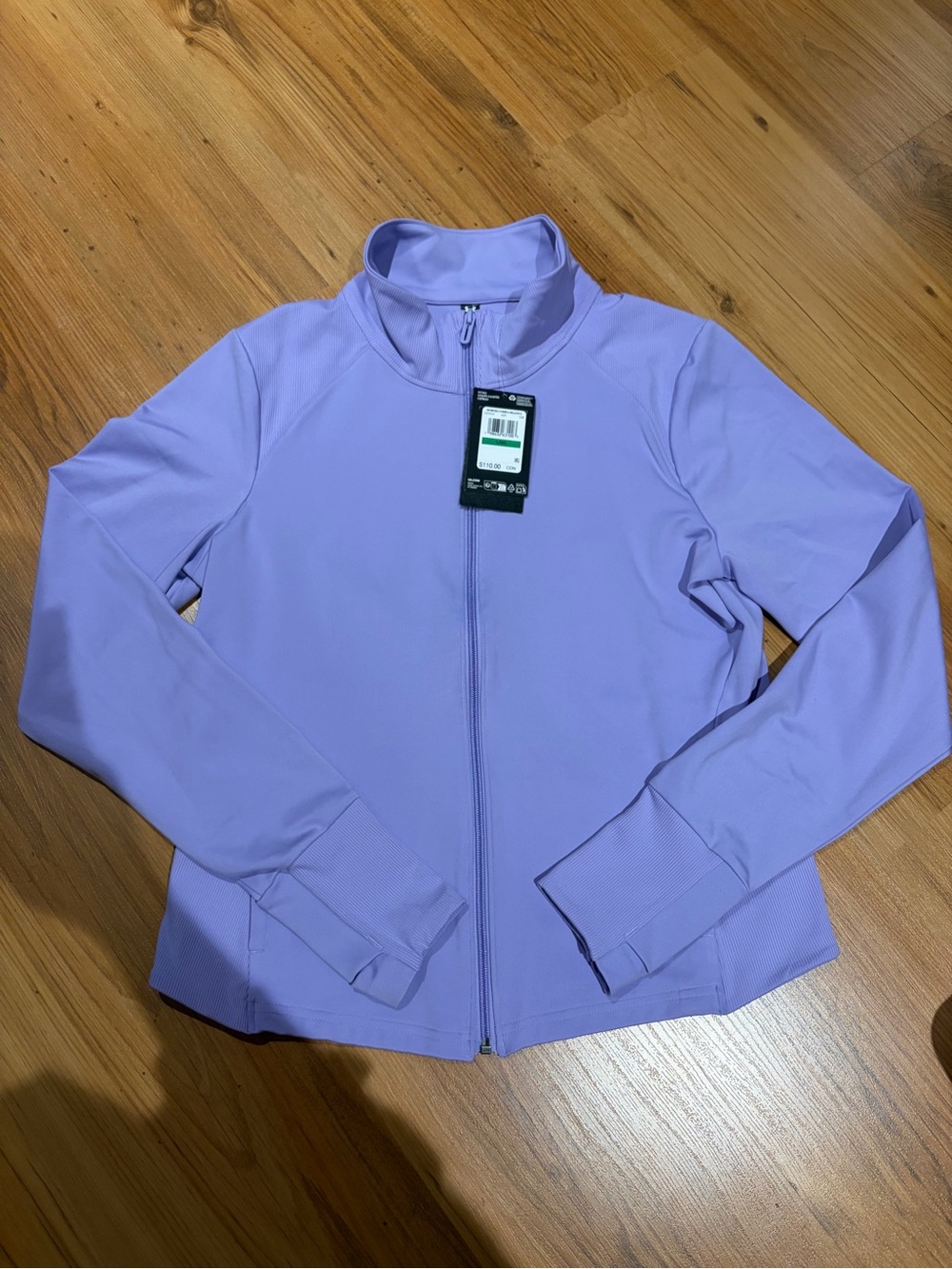 Under Armour Lavender Full-Zip Jacket